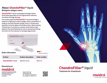 ChondroFiller Liquid for Rhizarthosis